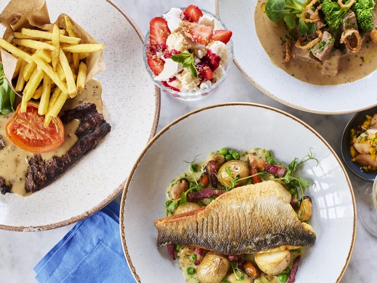 6 course Soiree Gastronomique available at Bistrot Pierre