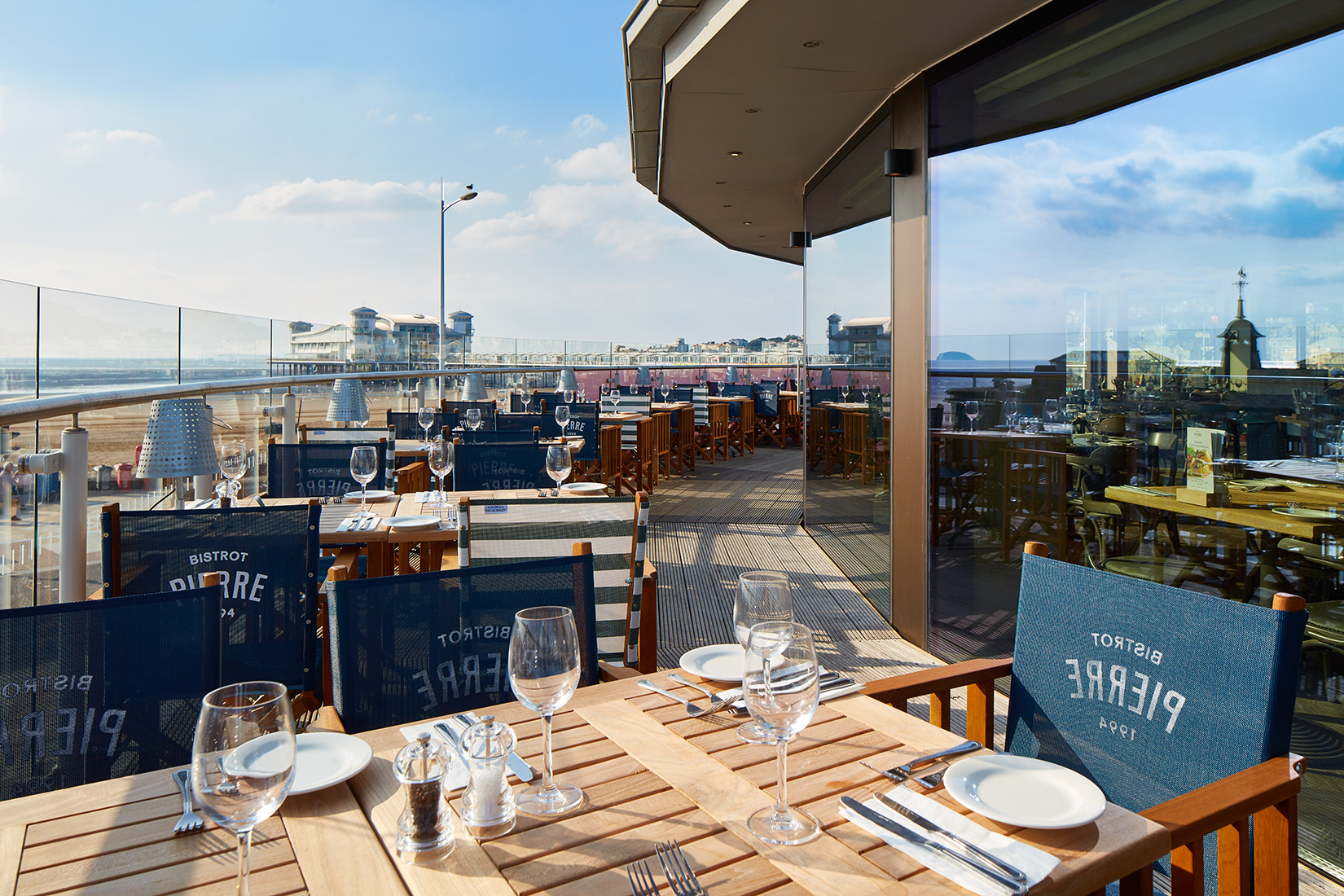 Weston Super Mare Bistrot Pierre terrace