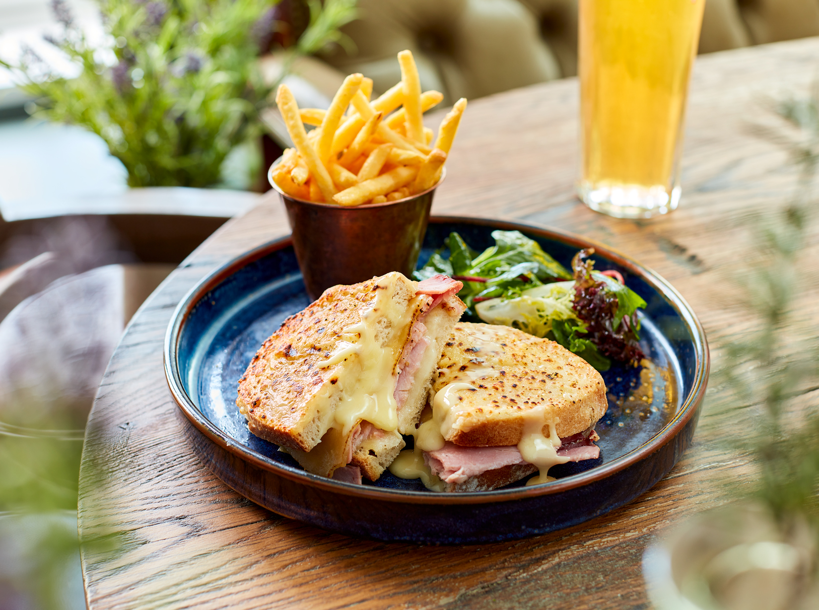 Croque Monsieur on Bistrot Pierre's set lunch menu