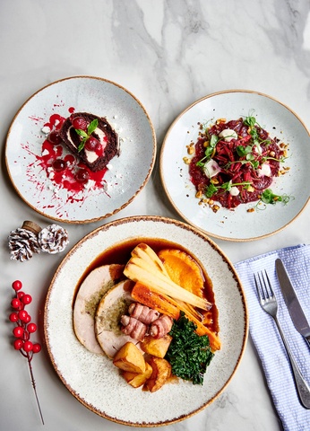 3 courses from our Christmas Party Menu