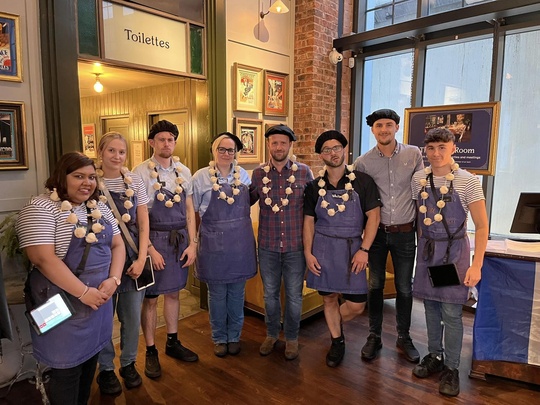 Mumbles team on Bastille Day 2023