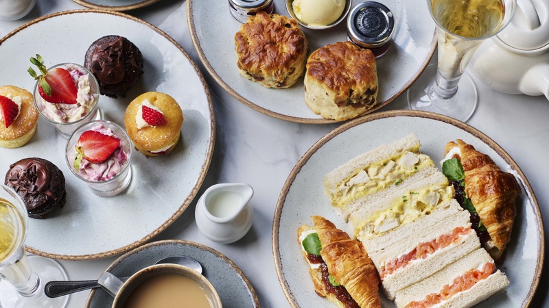Afternoon Tea at Bistrot Pierre.