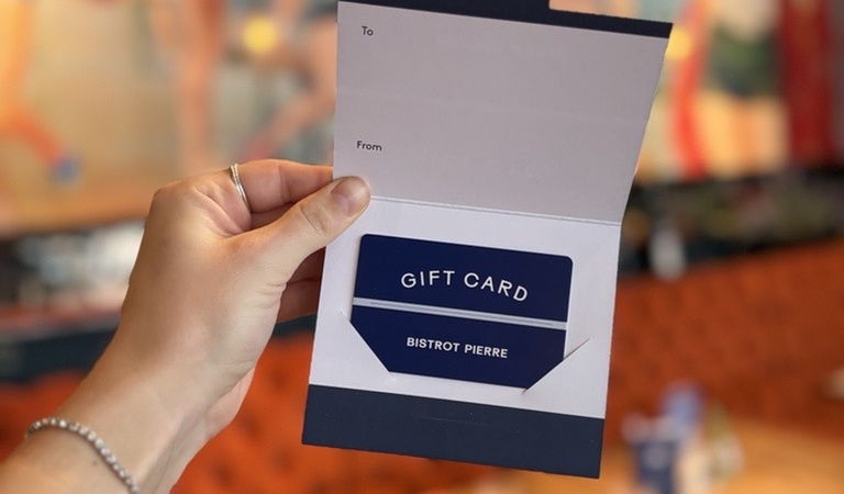 Gift Cards - available at buy at Bistrot Pierre or purchase online